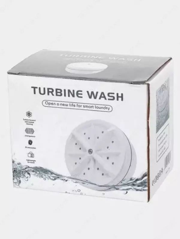 Портативная стиральная машина Turbine Wash