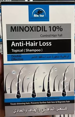 Soch o'sishi uchun Minoxidil 10% shampun (Tailand)