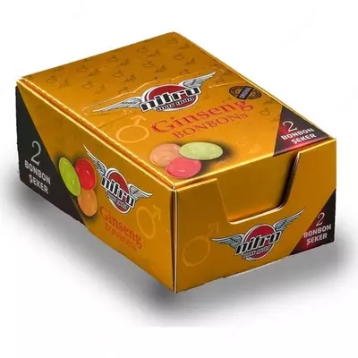 Hayajonlanish uchun konfet Nitro Max Gold Ginseng Bonbon