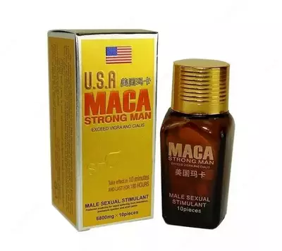 Таблетки для повышения потенции "Maca Strong Man"