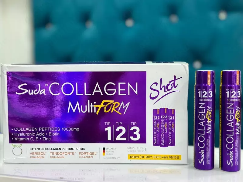 Suda коллаген Multiform со вкусом апельсина 40 мл 30 шотов