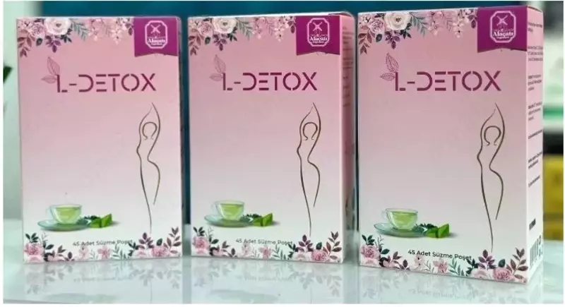 L detox турецкий чай для похудения 45 шт