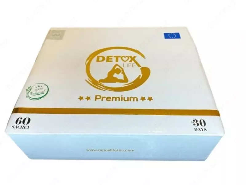 Zaiflashtiruvchi choy Detox Tea Life Premium