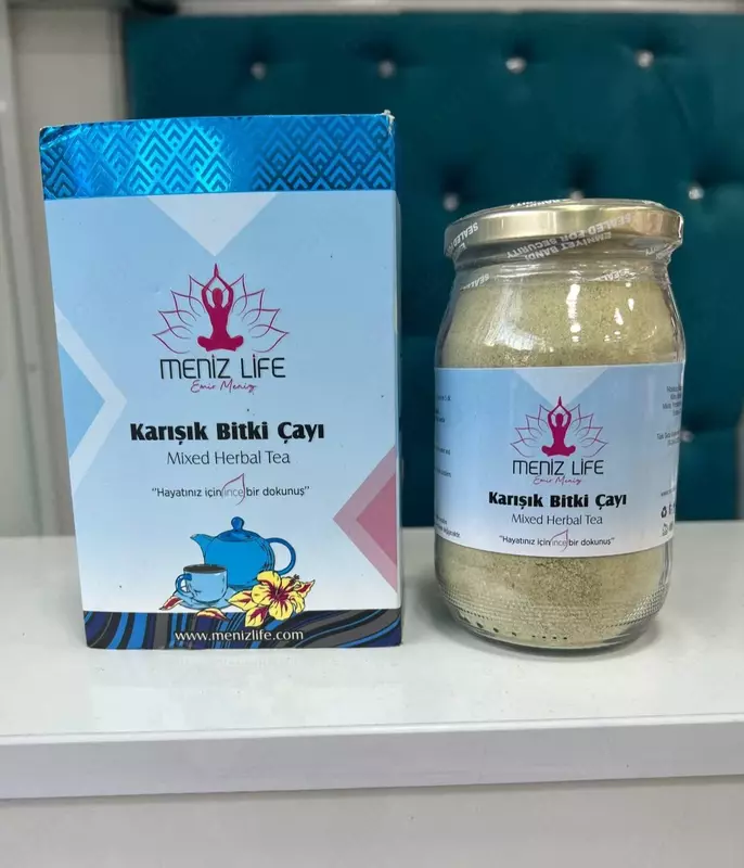 Menizlife vazn yo'qotish uchun aralash o'simlik choyi