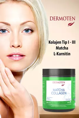 Пищевая добавка Dermoten Matcha Collagen