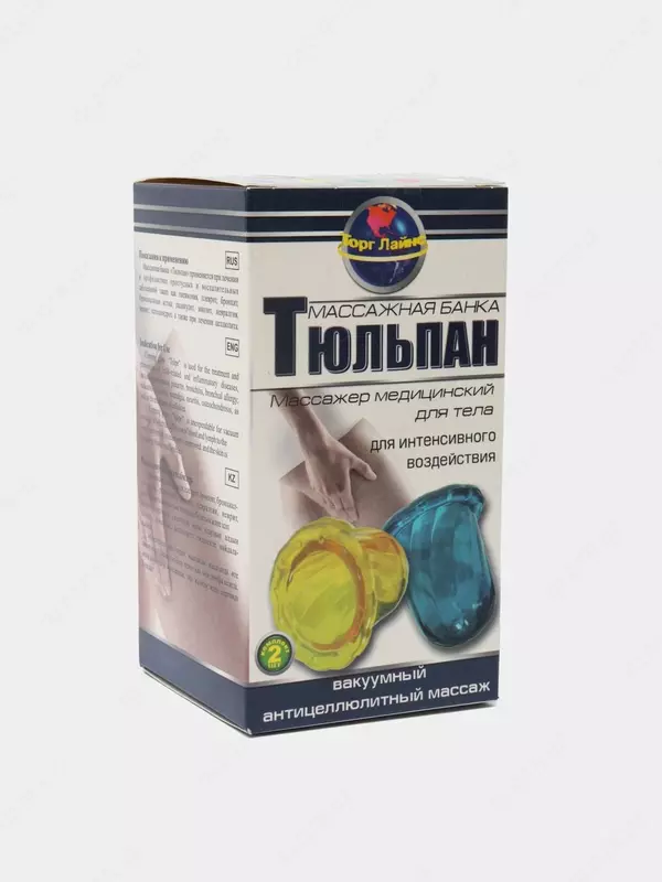 Tana uchun anti-selülit massajchisi "Tulip Jar"