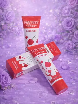  Ароматный гель-лубрикант FireG HOT KISS Cherry Cream (100 мл) Только в розницу