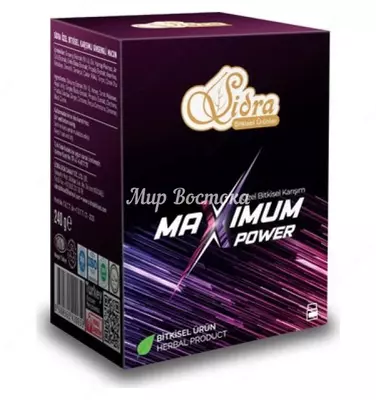  Sidra Maximum Power  растительная медовая паста - 