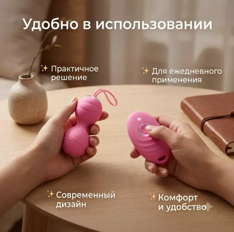   Виброяйцо с пультом управления