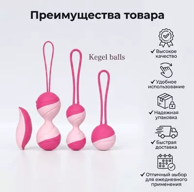 Kegel Balls Trainer Set  набор шариков Кегеля