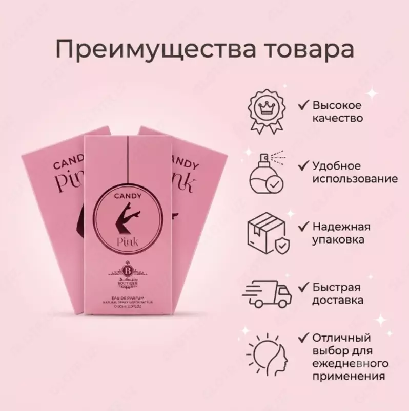 Candy Pink Eau De Parfum  женская парфюмерная вода