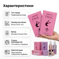  Candy Pink Eau De Parfum  женская парфюмерная вода - 