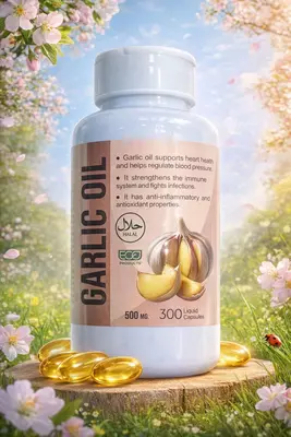  Garlic Oil 500 mg — капсулы с чесночным маслом Только в розницу