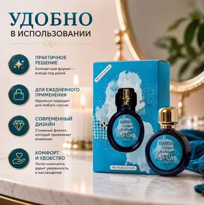   Hamidi Sweet Scandal  концентрированное парфюмерное масло (набор)