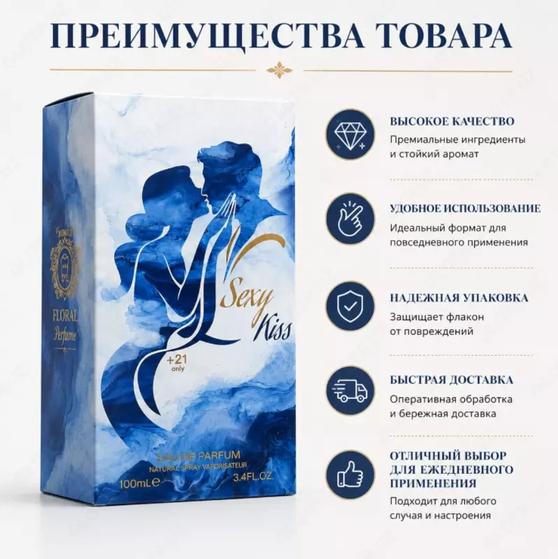 Женская парфюмерная вода Sexy Kiss Eau de Parfum 100 мл