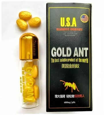 Препарат Gold Ant (Золотой Муравей) для поддержки мужской активности