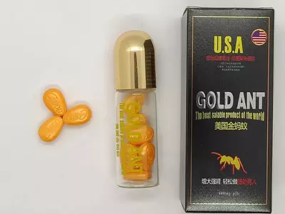  Препарат Gold Ant (Золотой Муравей) для поддержки мужской активности Только в розницу