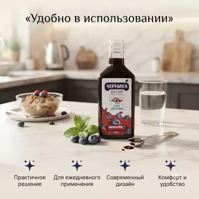   Бальзам для зрения «Черника. Глаз Дракона» 250 мл