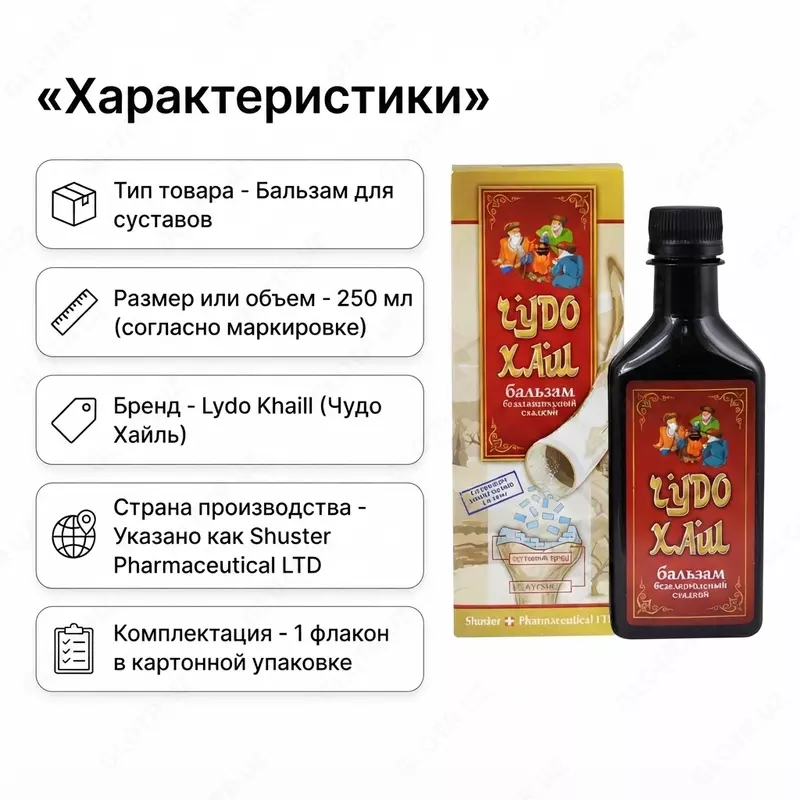  Гель-бальзам для суставов «Чудо Хаш» - 