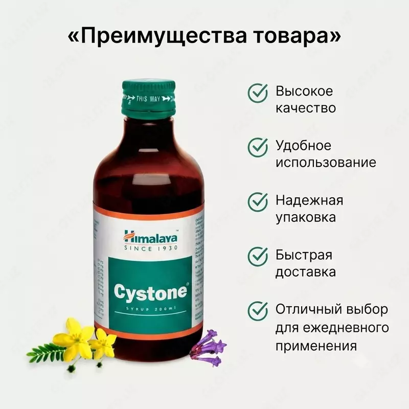 Cystone (Cyston) siropi Himalaya  200 ml