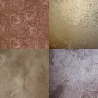 Фактурное покрытие бархатной эмульсией