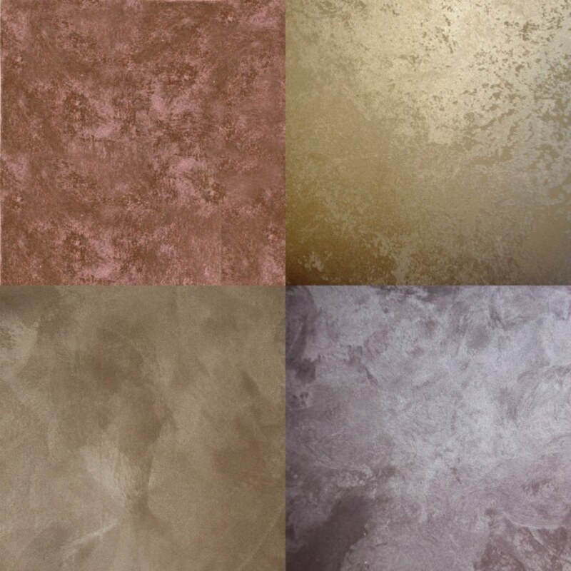 Фактурное покрытие бархатной эмульсией