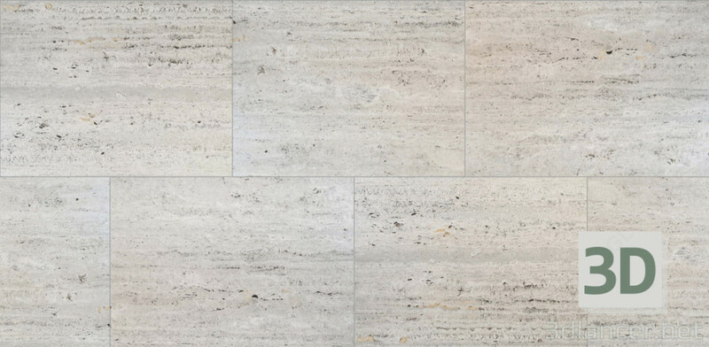Отделка травертином 3D фактура