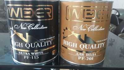 Масляная краска WIder - 15 000 so'm / litrdan