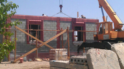 от 100 000 сум Строительство домов из каменных блоков