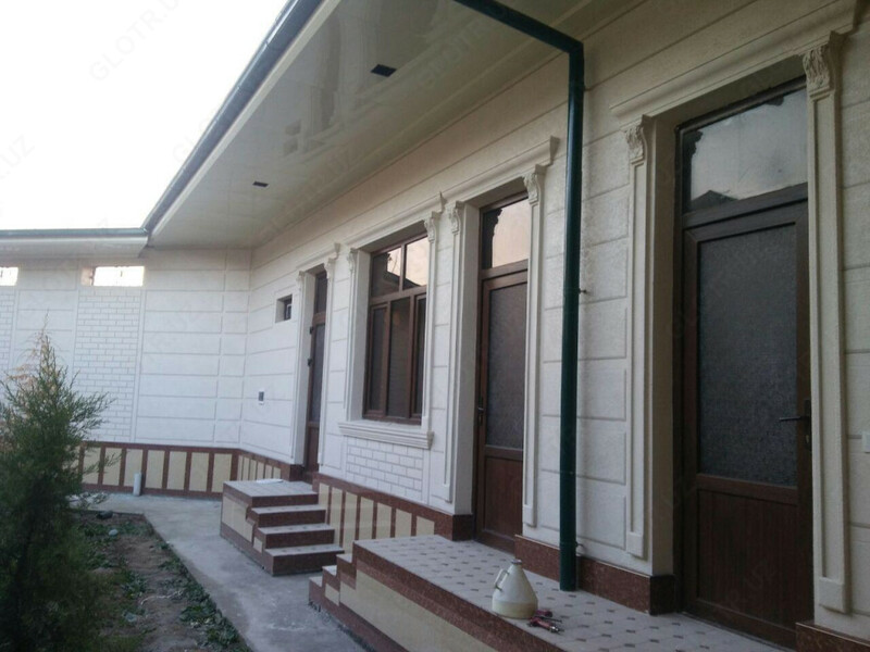 Отделка травертином