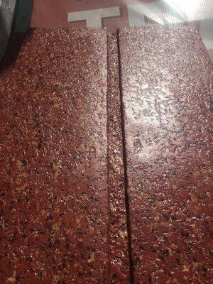 Флокс фасадно-отделочный материал красный