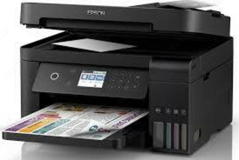  Murakkab foto printerlari va MFP EPSON L6170 (bosib chiqarish fabrikasi  A4) - printer  skaner  nusxa kochirish mashinasi - 
