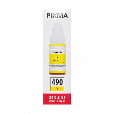 Краска Canon GI-490 Y.