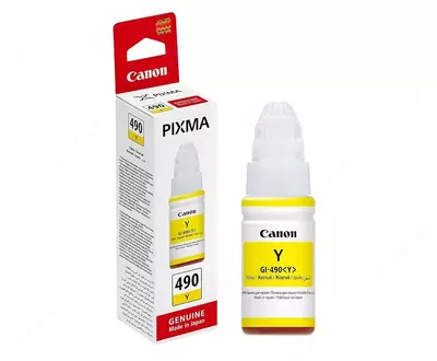 Краска Canon GI-490 Y.