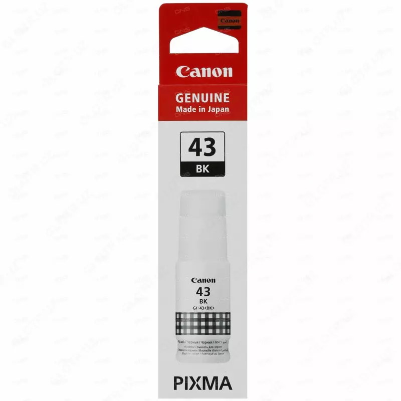 Краска Canon GI-43 BK.