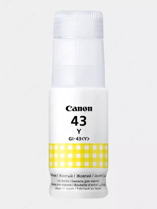 Краска Canon GI-43 Y.
