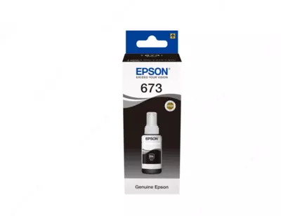 Краска Epson T673 1 BK. Краска Epson T673 1 BK.