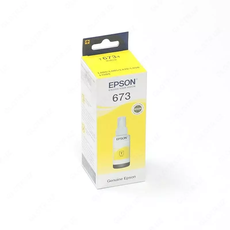 Краска Epson T6734 Желтый.