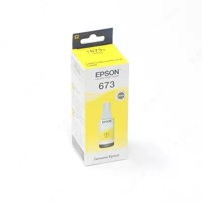 Краска Epson T6734 Желтый. Краска Epson T6734 Желтый.
