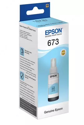 Краска Epson T673 5 LC. Краска Epson T673 5 LC.
