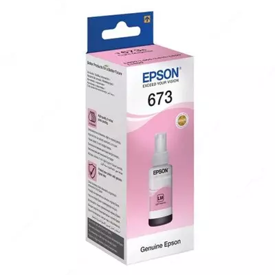 Краска Epson T673 6 LM. Краска Epson T673 6 LM.
