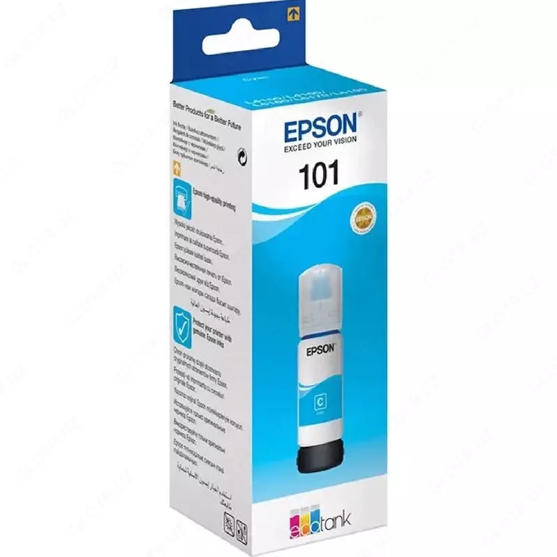 Краска Epson 101 EcoTank CY.