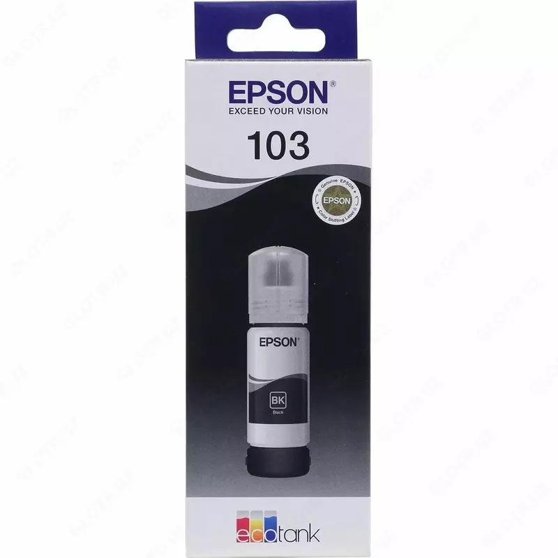 Краска Epson 103 EcoTank Bk.