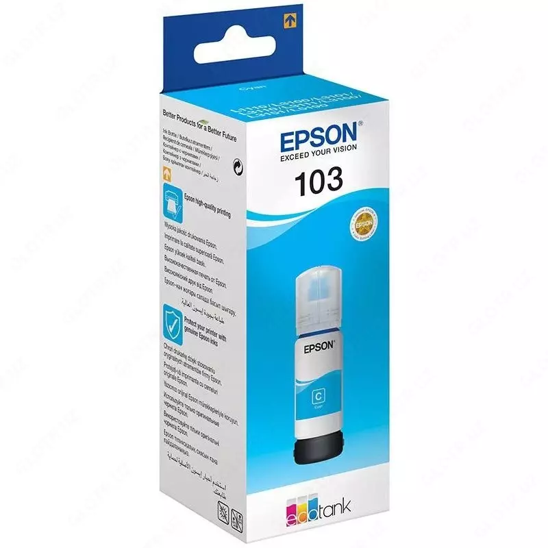 Краска Epson 103 EcoTank C