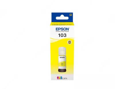 Краска Epson 103 EcoTank Y. Краска Epson 103 EcoTank Y.