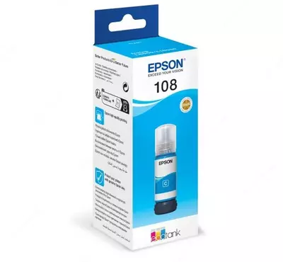 Краска Epson 108 C. Краска Epson 108 C.