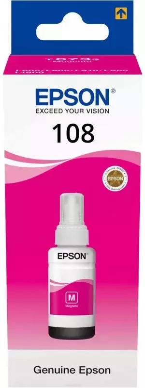Краска Epson 108 M.