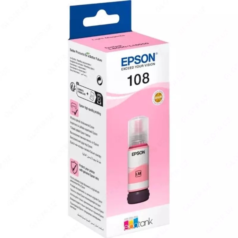 Краска Epson 108 LM.
