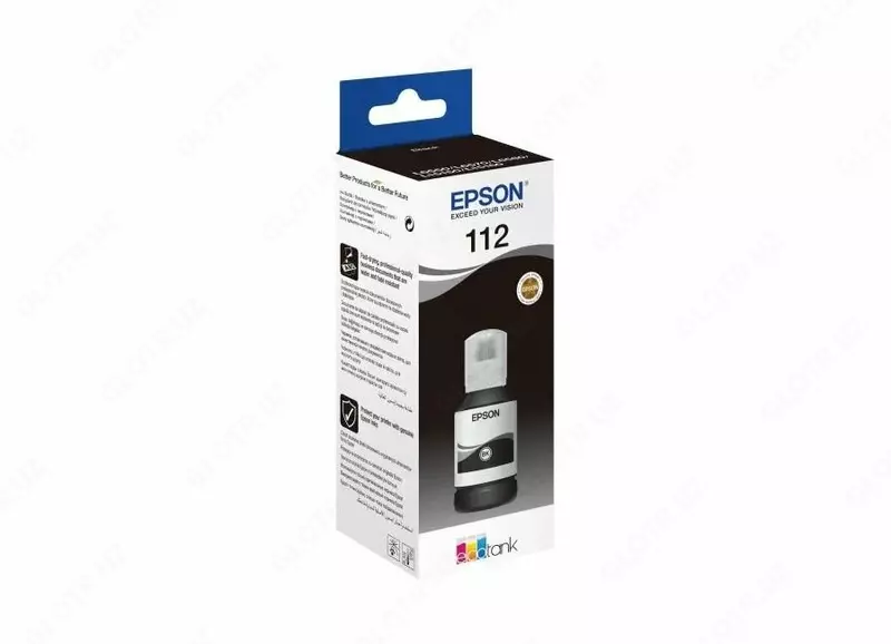 Epson 112 EcoTank qora bo‘yoq.