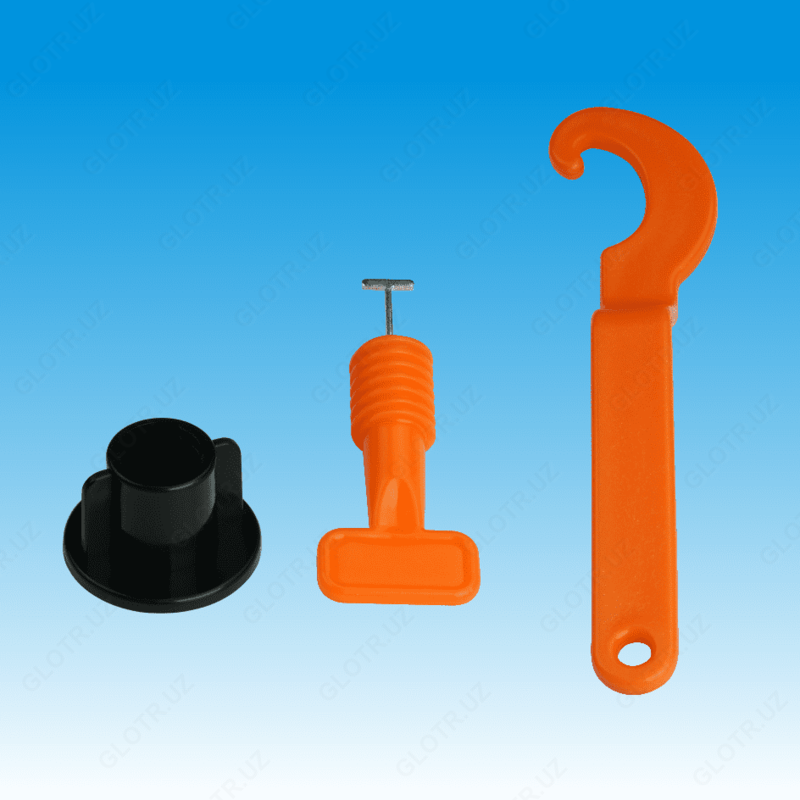  Многоразовые система выравнивание плитки (СВП  SVP) 50 шт/уп (Большая) - 